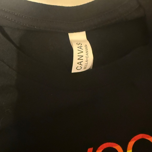 Canvas T shirt in size S black color - Picture 5 of 7